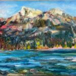 Emerald Lake View, 8 x 16, Jane Appleby