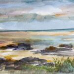 Burghead Beach Impression, Scotland